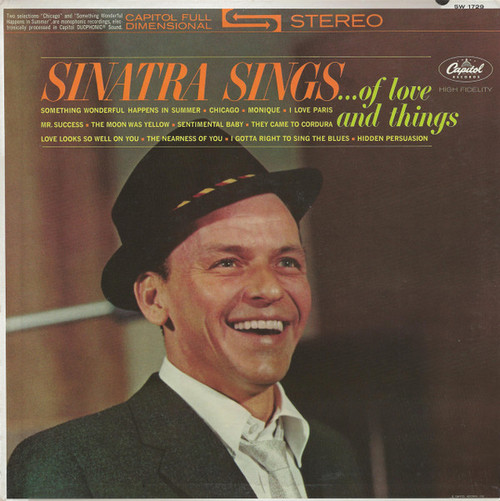 Frank Sinatra - Sinatra Sings...Of Love And Things (LP, Comp)