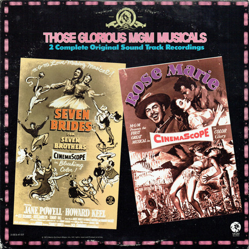 Various - Those Glorious MGM Musicals (Seven Brides For Seven Brothers / Rose Marie) (2xLP, Comp, Ltd, RE, Gat)