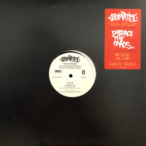 Ozomatli - Vocal Artillery (12", Promo)