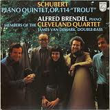 Schubert* - Alfred Brendel, Members Of The Cleveland Quartet, James Van Demark* - Piano Quintet, Op. 114 "Trout" (LP)