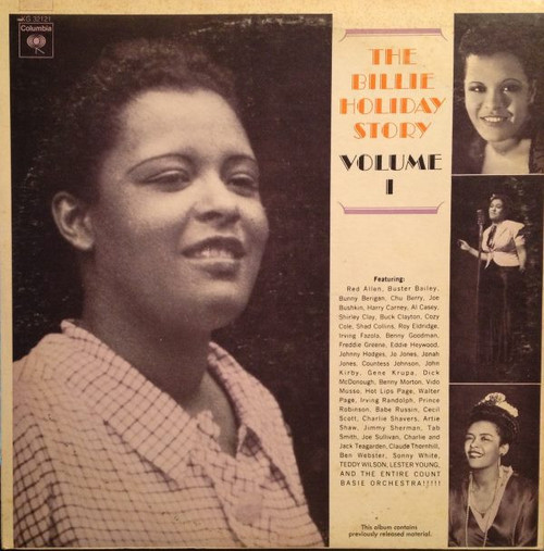 Billie Holiday - The Billie Holiday Story Volume I (2xLP, Comp, Mono)