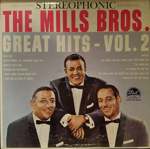 The Mills Brothers - Great Hits - Vol. 2 (LP, Album)