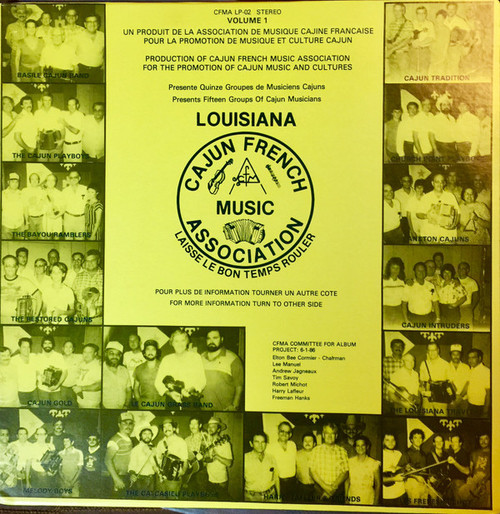 Various - Cajun French Music Association (Volume 1) (LP, Comp)