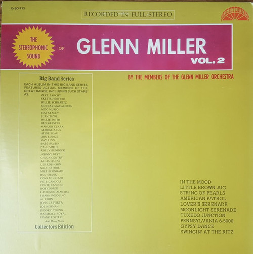The Glenn Miller Orchestra - The Stereophonic Sound Of Glenn Miller By The Members Of The Glenn Miller Orchestra Vol. 2 (LP)