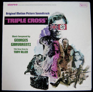 Georges Garvarentz / Tony Allen (10) - Triple Cross (Original Motion Picture Soundtrack) (LP, Album)