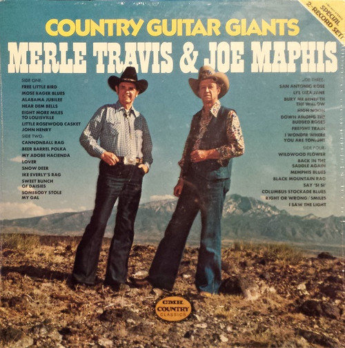 Merle Travis, Joe Maphis - Country Guitar Giants (2xLP)