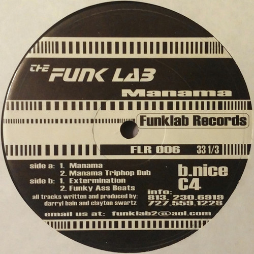 The Funk Lab - Manama (12")