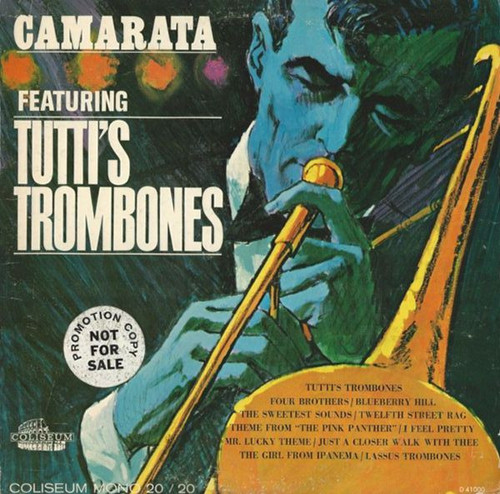 Camarata* Featuring Tutti's Trombones - Camarata Featuring Tutti's Trombones (LP, Mono)