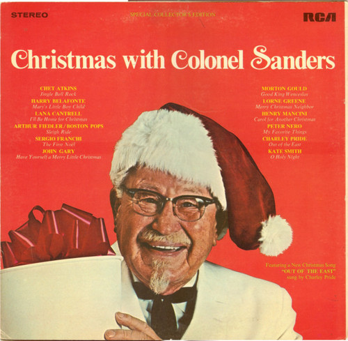 Various - Christmas With Colonel Sanders (LP, Comp, Uni)