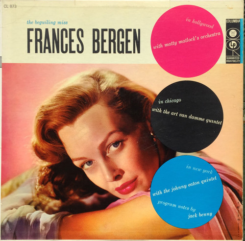 Frances Bergen - The Beguiling Miss (LP, Album)