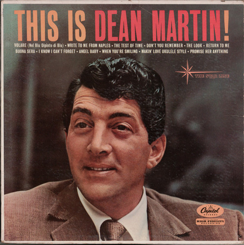 Dean Martin - This Is Dean Martin! (LP, Album, Mono)