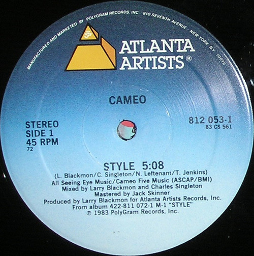 Cameo - Style (12", 72 )