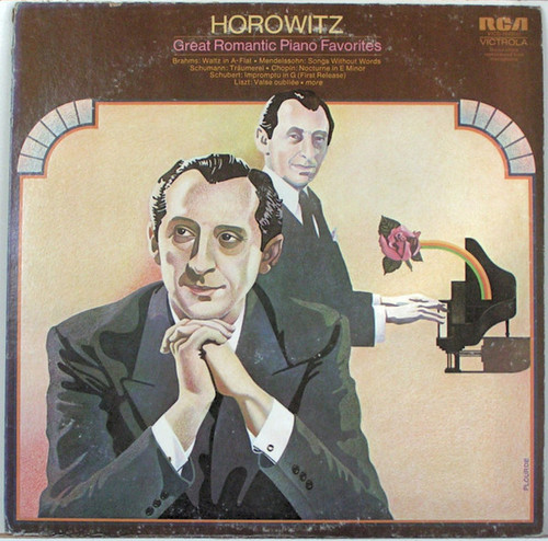 Horowitz* - Great Romantic Piano Favorites (LP, Rep)