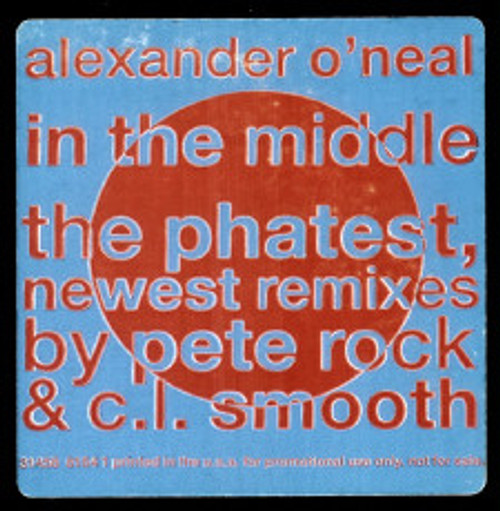 Alexander O'Neal - In The Middle (12", Promo)