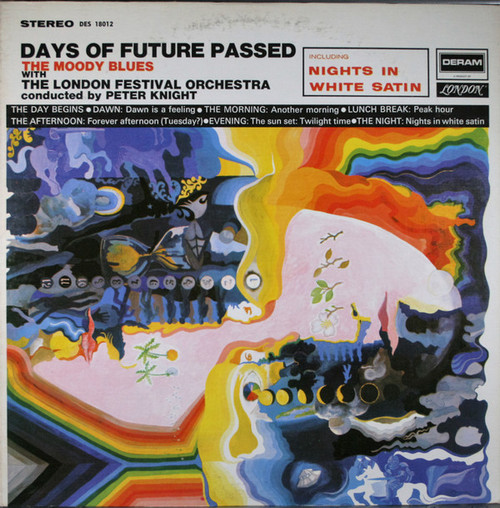 The Moody Blues With The London Festival Orchestra Conducted By Peter Knight (5) - Days Of Future Passed (LP, Album, RE)