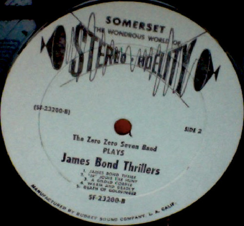 The Zero Zero Seven Band - James Bond Thrillers!! (LP, Album)