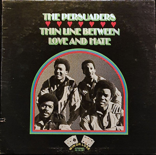 The Persuaders - Thin Line Between Love And Hate (LP, Album, PR )