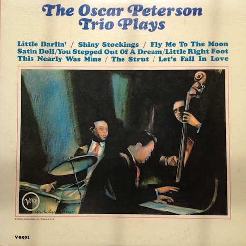 The Oscar Peterson Trio - The Oscar Peterson Trio Plays (LP, Album, Mono, MGM)
