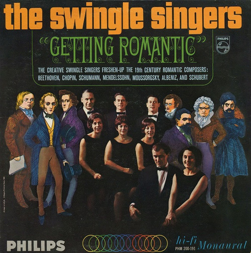 The Swingle Singers* - Getting Romantic (LP, Album, Mono, Ric)