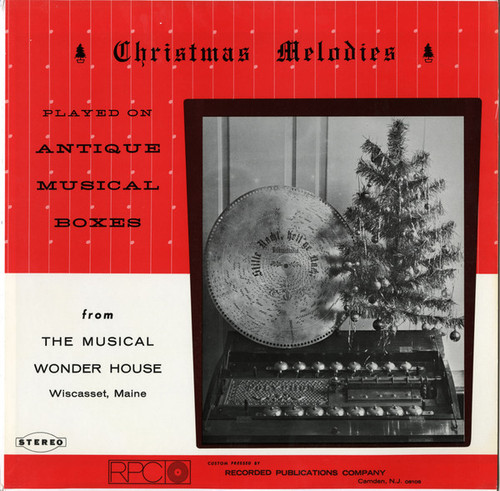 No Artist - Christmas Melodies Played On Antique Musical Boxes (LP, Album)