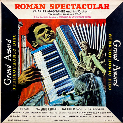 Charles Magnante And His Orchestra - Roman Spectacular (LP, Album)