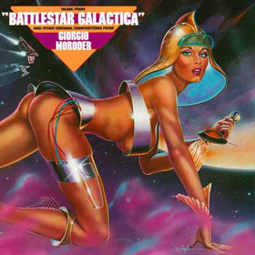 Giorgio Moroder - Music From "Battlestar Galactica" And Other Original Compositions (LP, Album, Promo)