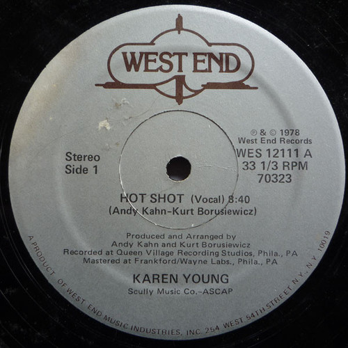 Karen Young - Hot Shot (12", Single)