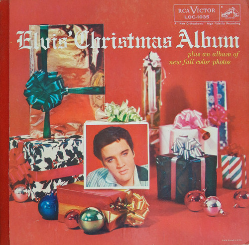 Elvis Presley - Elvis' Christmas Album (LP, Album, Mono)