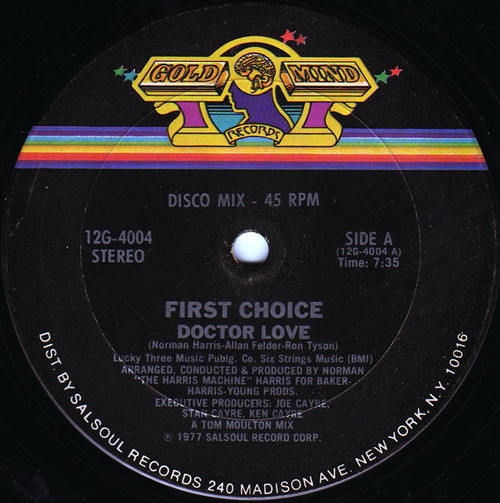 First Choice - Doctor Love (12")