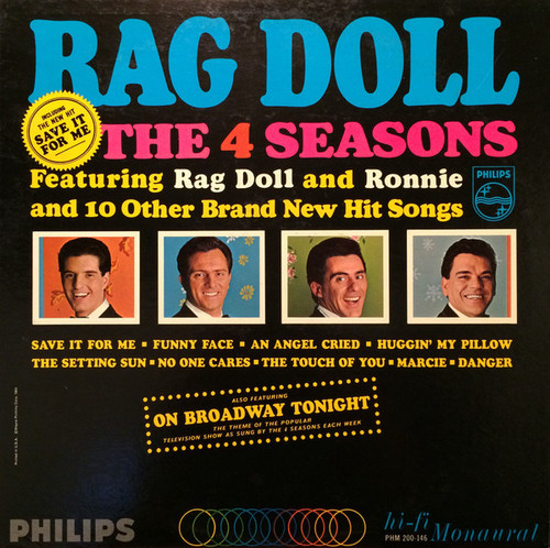 The 4 Seasons* - Rag Doll (LP, Mono)