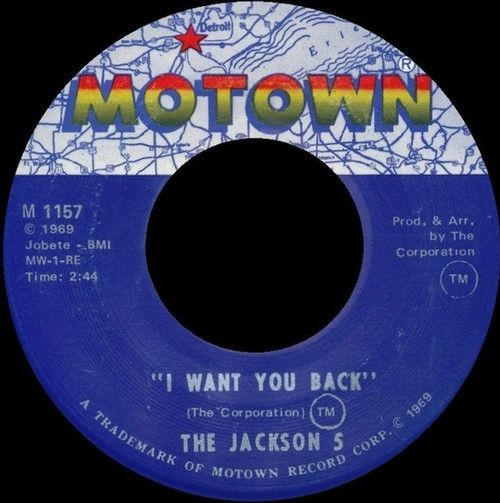 The Jackson 5 - I Want You Back / Who's Lovin You (7", Single, Ame)