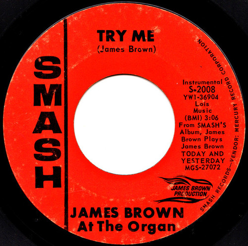 James Brown - Try Me  (7", Single, Styrene)