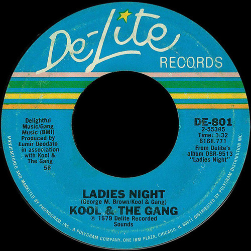 Kool & The Gang - Ladies Night / If You Feel Like Dancin' (7", Single, Styrene, 56 )