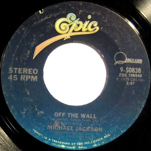 Michael Jackson - Off The Wall (7", Single, Styrene, Ter)