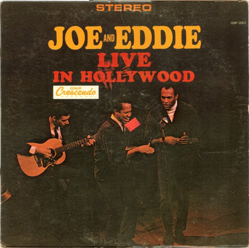 Joe And Eddie* - Live In Hollywood (LP, Album)