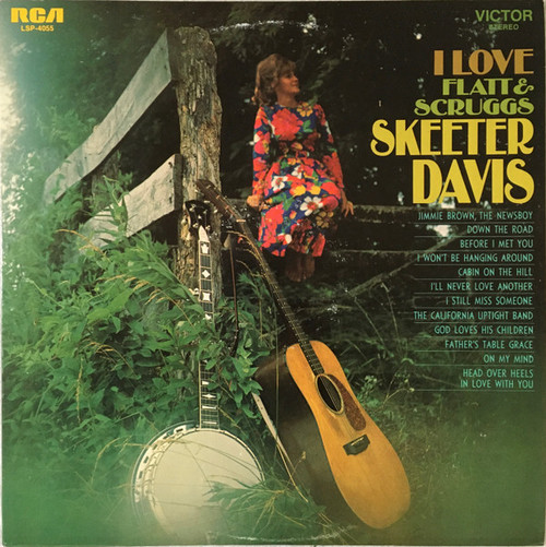 Skeeter Davis - I Love Flatt & Scruggs (LP, Album, Ind)