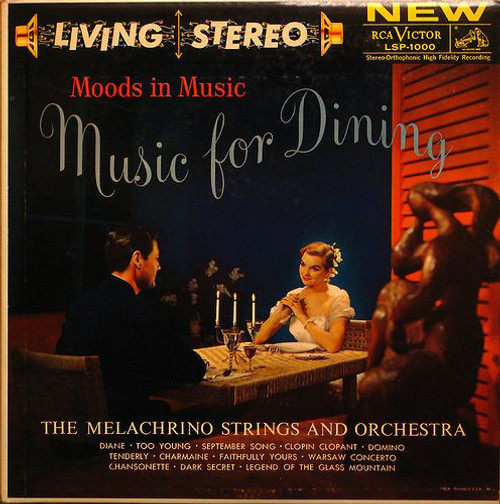 The Melachrino Strings - Music For Dining (LP, Album, Ind)