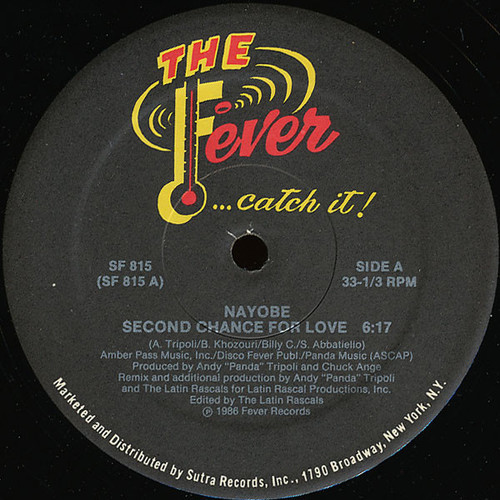 Nayobe - Second Chance For Love (12")