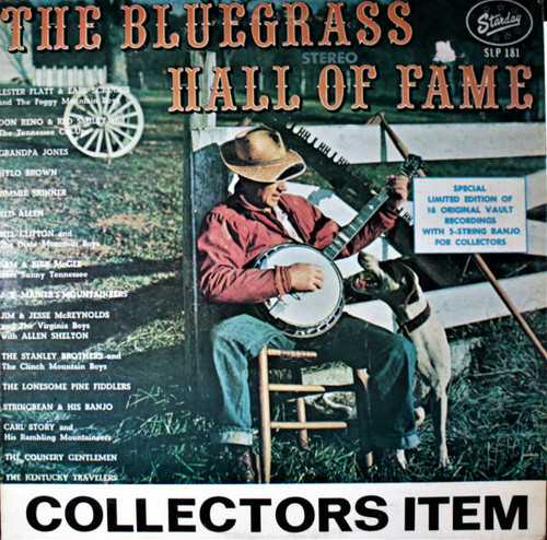 Various - The Bluegrass Hall Of Fame (LP, Album, Comp, Ltd, RE)
