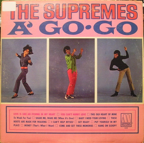 The Supremes - A' Go-Go (LP, Album, Mono)