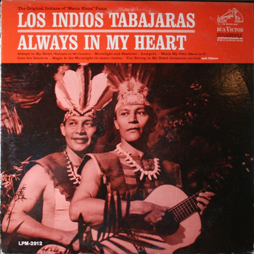 Los Indios Tabajaras - Always In My Heart (LP, Album, Mono)