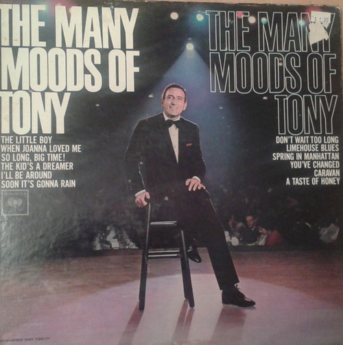 Tony Bennett - The Many Moods Of Tony (LP, Album, Mono)