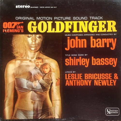 John Barry - Goldfinger (Original Motion Picture Sound Track) (LP, Album, Pit)