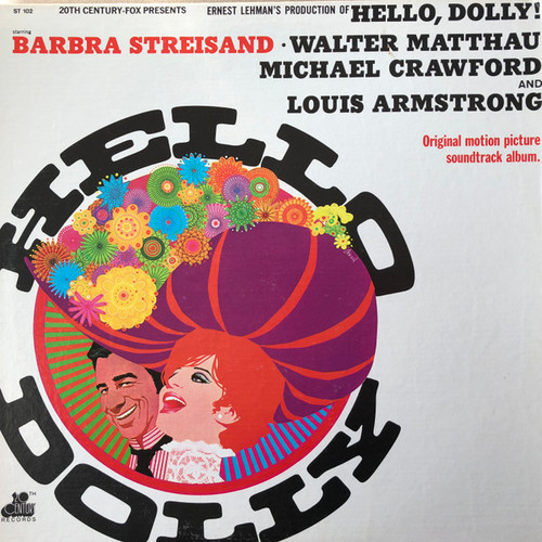 Barbra Streisand, Louis Armstrong - Hello Dolly! (Original Motion Picture Soundtrack Album) (LP, Album, RE, Ind)