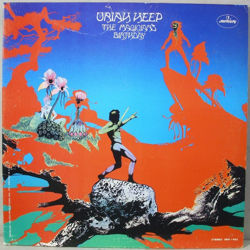 Uriah Heep - The Magician's Birthday (LP, Album, RE, Pit)