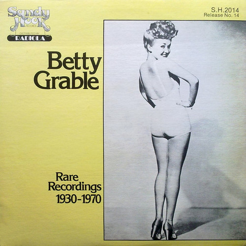 Betty Grable - Rare Recordings 1930-1970 (LP, Comp)