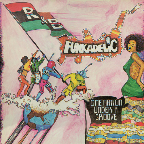 Funkadelic - One Nation Under A Groove (LP, Win + 7", EP + Album, Gat)