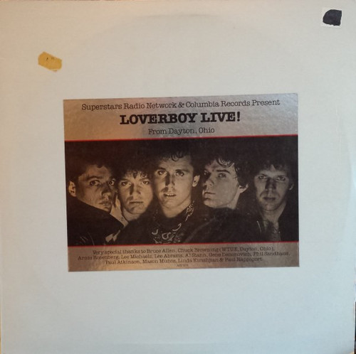 Loverboy - Loverboy Live! (From Dayton, Ohio) (2xLP, Etch, Promo, Pit)