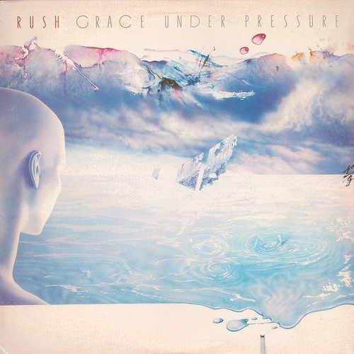Rush - Grace Under Pressure - Mercury - 818 476-1 M-1 - LP, Album