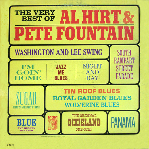 Al Hirt & Pete Fountain - The Very Best Of Al Hirt & Pete Fountain - MGM Records, MGM Records - E-4216, E4216 - LP, Album, Mono, RE 2187876638